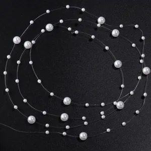 Perles voie lactee fil de peche DIY artisanat mariage decoration accessoires de vetements
