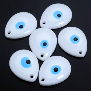 Hars boze oog druppel hanger DIY sieraden bedels geschikt voor handgemaakte armbanden