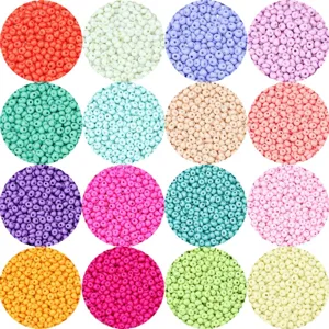 4x5mm glass seed beads drop beads colorful DIY bracelet earrings jewelry making supplies batch