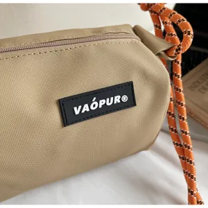 Minimalist barrel shoulder bag waterproof casual crossbody pillow bag for women daily use