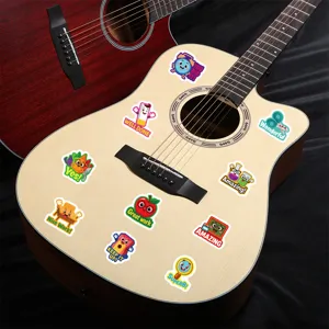 Rollo de pegatinas de papelería lindas con motivos de motivación en inglés para niños.