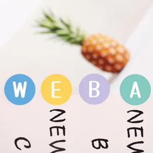 Runde Punkt-Buchstaben-Etiketten im Detail, ideal zum Markieren und Gestalten von Planern.