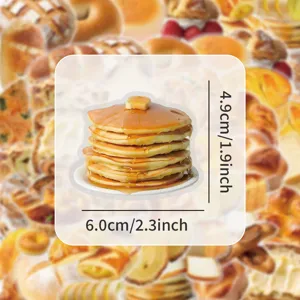 Adesivo PET impermeabile per pancake per diario e agenda dettagli decorazione fai