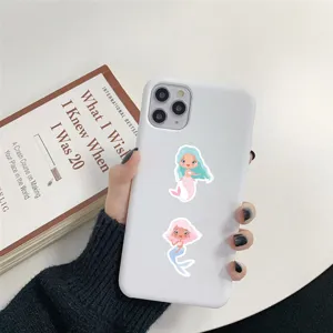 Waterproof cute cartoon mermaid stickers for DIY notebook and water cup decoration