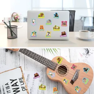 Realistische Tiersticker süße wasserdichte Vinyl Aufkleber für Laptop und Tagebuch Dekor