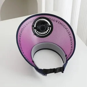 Zonneventilator hoed vrouwen UV bescherming lege top zomer strand outdoor zonnehoedje