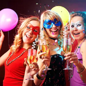 Pajitas de bola de discoteca para decoraciones de fiesta de los 70 accesorios divertidos