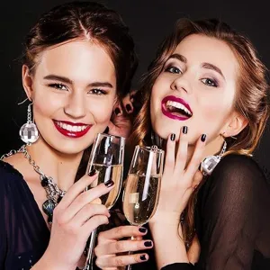 Disco ball earrings for women 70s retro silver mirror spherical dangle earrings party jewelry