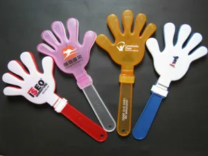 Bunte Plastik Handklatsche Laermer fuer Party Anfeuern Sport Spiele Set 4 Stueck