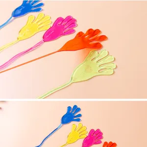 Bunte dehnbare klebrige Hand Spielzeuge, lustige Kletterspielzeug Partygeschenke für Kinder.