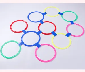Set di anelli di allenamento sensoriale colorati per bambini giochi al chiuso per sport