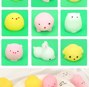 Cute animal squishy toys slow rising stress relief decompression cute sensory toys for kids.