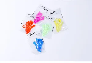 Bunte elastische klebrige Hand Spielzeuge, elastische dehnbare Kletterspielzeuge fur Kinder.