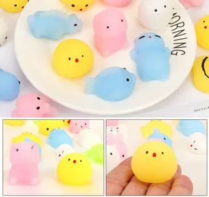 Cute animal mochi squishy toys decompression stress relief hand toy for kids and adults