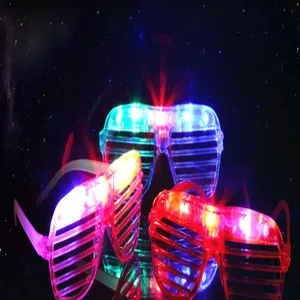 LED φωτεινά γυαλιά γρίλιας αναβοσβήνουν πάρτι γυαλιά φωτεινό αξεσουάρ μόδας στυλ