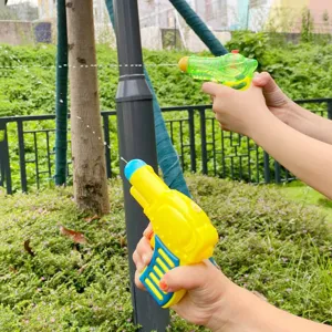 Kids Summer Outdoor Beach Water Play Plastic Toy High Pressure Storage Water Gun Portable Children Summer Toy Gift