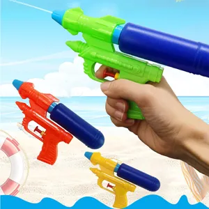 Children plastic water gun summer beach outdoor playing water toy colorful portable water blaster