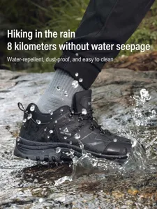 Scarpe da trekking impermeabili da uomo per sport all'aperto leggere e traspiranti
