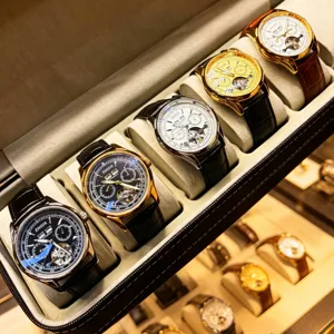 ZNIDS luxury automatic mechanical watch for men, exquisite multi-function dial design.