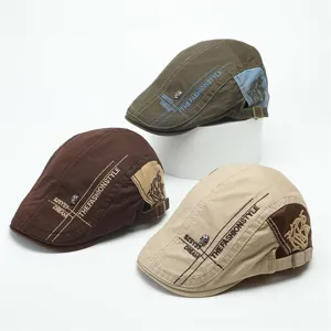 Herren Freizeit Flachkappe Vintage Ivy Hut stilvolle Outdoor Sonnenschutz Barette