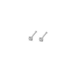 S999 Sterling Zilver Zirkoon Neusknopjes Kleine Kraakbeen Piercing Sieraden Glans