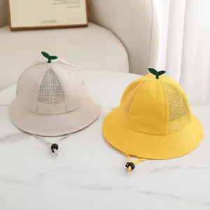 Kinder Baby Anglerhut Mit 3D Sprosse Mesh Atmungsaktiv Sonnenhut Für Jungen Mädchen Kleinkind Verstellbarer Baumwolle Sonnenschutz Kappe