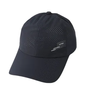 Schnelltrocknende atmungsaktive Baseballkappe für den Sommer, Sonnenschutzkappe mit Belüftung.