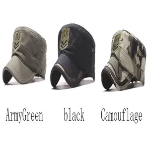 Heren militaire platte pet tactische leger pet katoen geborduurde casual honkbalpet