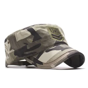 Heren camouflage platte pet US militaire tactische hoed outdoor sport baseball