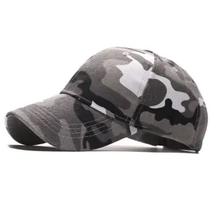 Men's camouflage baseball cap tactical outdoor sun protection sports adjustable hat stylish
