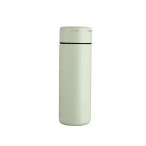 Mini Taza Térmica Aislada al Vacío de Acero Inoxidable 316 Botella de Agua de Bolsillo de Pequeña Capacidad Portátil Con Infusor de Té Para Oficina Viajes