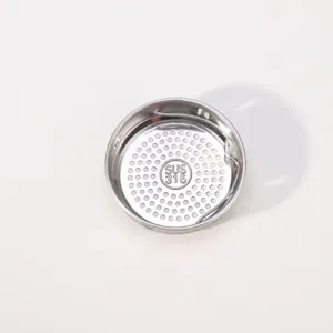 Filtro de té de acero inoxidable accesorio de repuesto para botella de agua termo deportiva.
