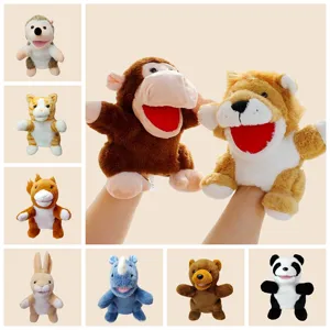 Carino Animale Burattino A Mano Peluche Morbido Bambola Cartoon Giocattolo Interattivo Di Storia Per Bambini