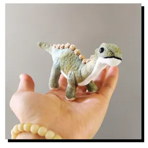Süßes Simulations kleiner Dinosaurier Plüschtier Puppe Mini Stofftier Geschenk für Kinder