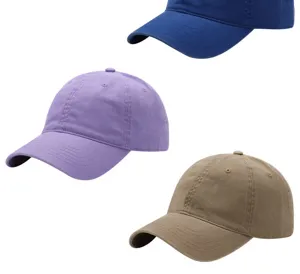 Gewassen effen zachte honkbalpet detail voor goede zonbescherming pet casual stijl.