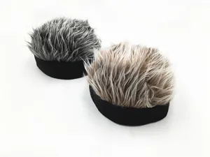 Grappige nephaar zeemansmuts, novelty piek pruik muts voor feest en streetwear mode.