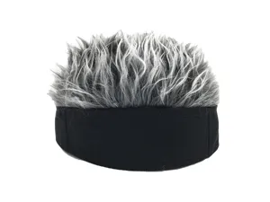 Nieuwigheid stekelhaar docker pet grappige mode pruik miki hoed retro streetwear beanie