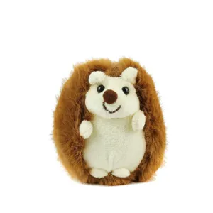 Mignon hérisson peluche en peluche kawaii doux animal pendentif porte-clés cadeau