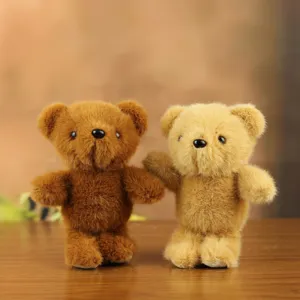 Mini set kρεμαστο αρκουδακι plush, απαλες κουκλες teddy για τσαντες καθημερινης χρησης.