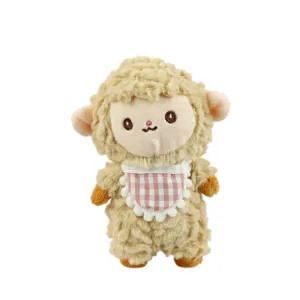 Süßes flauschiges Lamm Plüschtier Schlüsselanhänger Rucksack Anhänger Stofftier Geschenk