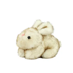 Süßes fluschiges Kaninchen Plüschtier Kuscheltier Hase weiches Spielzeug Geburtstagsgeschenk