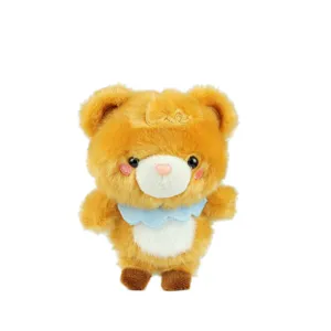 Cute brown bear plush toy soft stuffed animal doll lovely children gift home room decor