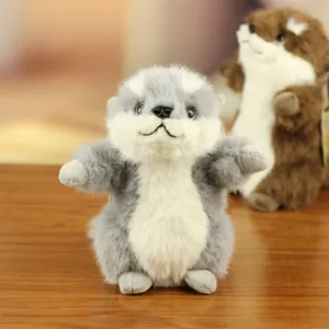 Schattige otter pluche speelgoed hanger, zachte knuffelpop voor kindercadeau en kamerdecoratie.