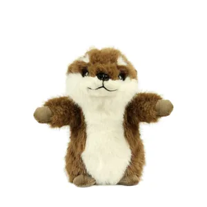 Schattige simulatie otter pluche pop, zacht knuffeldier speelgoed geschenk voor kinderen, déco.