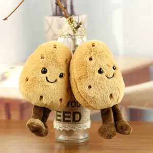Cute potato plush toy keychain pendant soft stuffed doll bag ornament adorable gift
