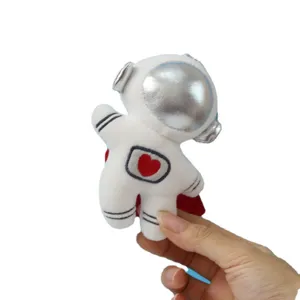 Süßer Astronaut Plüsch Schlüsselanhänger Mini Raumfahrer Anhänger Tasche Charm Geschenk