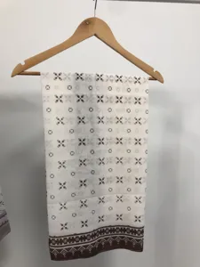 High quality printed voile hijab square scarf for women sun protection daily wear.