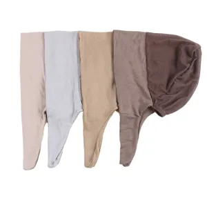 Women breathable mesh headscarf cap multi-color stretchable pullover cap comfortable net