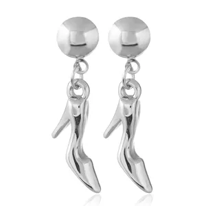 Mode Legierung Ohrhänger Overdrevene Mode Kreative Tierform Ohrringe Silberne Farbe Koreanischer Stil Statement Schmuck Für Damen Tägliche Party Akzent Schmuck