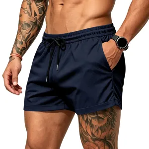 Men's breathable athletic mesh sports shorts for fitness, running, and casual summer wear.
